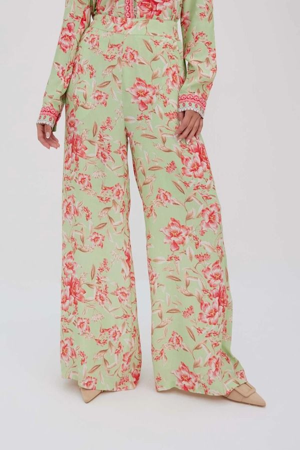 レシュマ レディース ボトムス レギンス パンツ RAISHMA Naomi Green Trousers Green グリーン