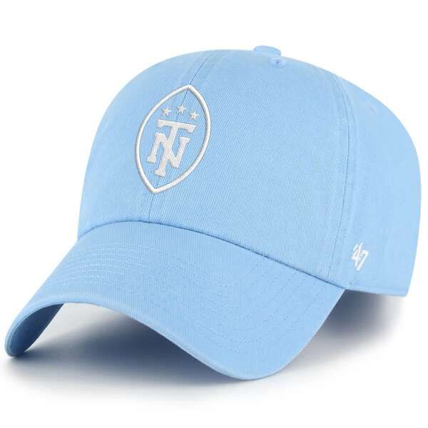 フォーティーセブン メンズ アクセサリー 帽子 ロゴ Mens 47 Light Blue Tennessee Titansecondary Logo Clean Up Adjustable Hat Light Blue ブルー