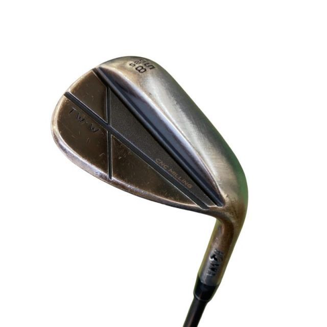 【中古】 本間ゴルフ TOUR WORLD TW-W(2024) カッパー 58°/08°S ウェッジ WG 純正特注シャフト (フレックスR) メンズ 男性用 右利き 右用 Dランク ゴルフクラブ