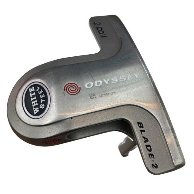 【中古】 オデッセイ WHITE STEEL 2・ball BLADE2 35インチ パター PT スチール (フレックスその他) メンズ 男性用 右利き 右用 Cランク ゴルフクラブ