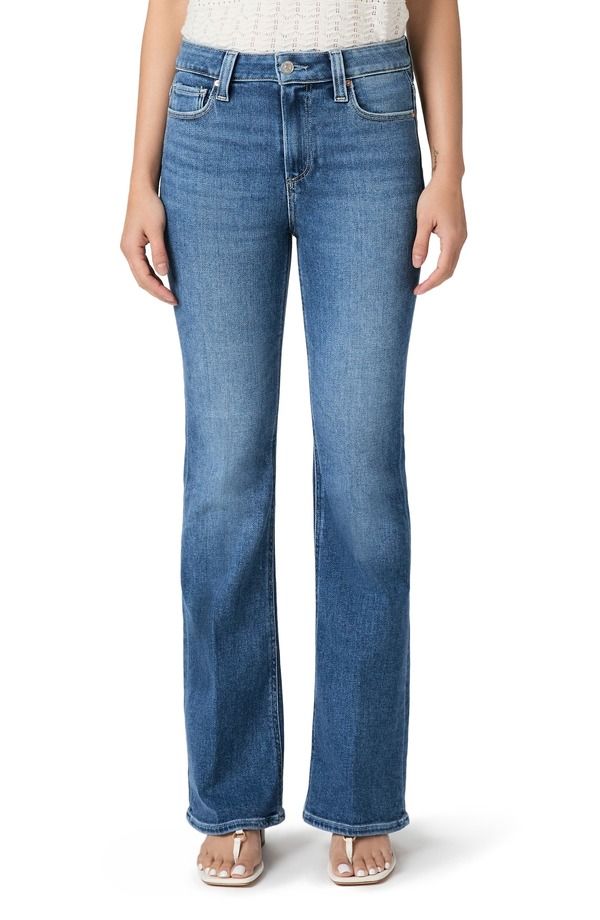 ペイジ レディース ボトムス デニムパンツ ブーツカット ハイウエスト ブーツ ジーンズ PAIGE Laurel Canyon High Waist Bootcut Jeans Monacomist