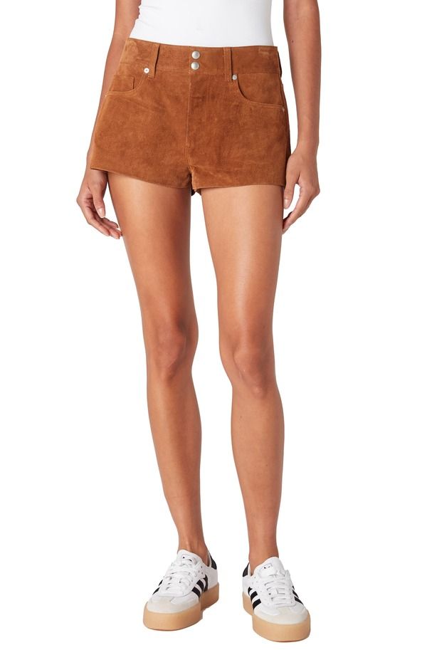 ブランクニューヨーク レディース ボトムス ハーフパンツ・ショーツ ショートパンツ スエード BLANKNYC Hot Suede Shorts Fortune Cookie