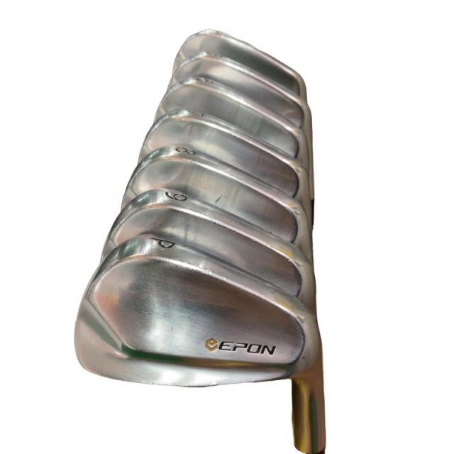 【中古】 エポンゴルフ株式会社 EPON パーソナル(2022) 7S アイアンセット IR リシャフト (フレックスその他) メンズ 男性用 右利き 右用 Cランク ゴルフクラブ