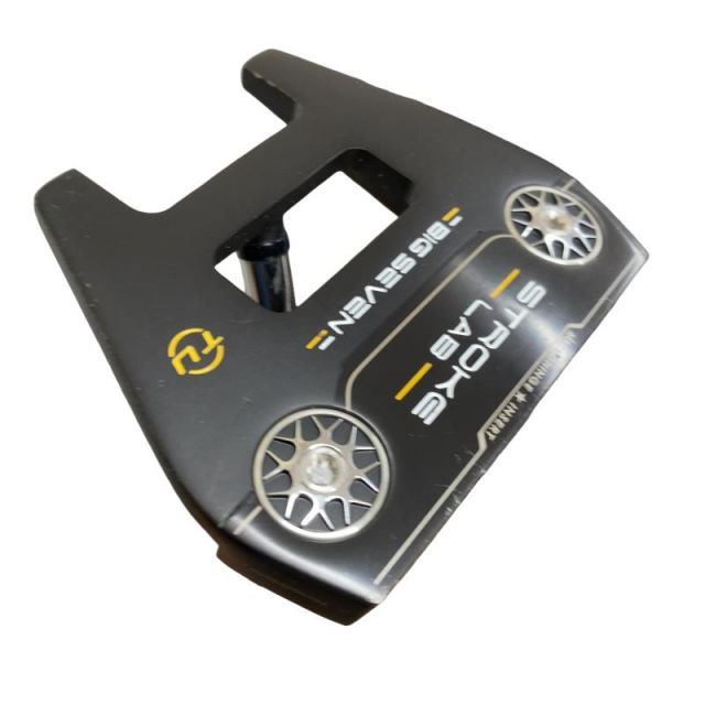 【中古】 オデッセイ STROKE LAB BLACK BIG SEVEN TU 33インチ パター PT STROKE LAB BLACK (フレックスその他) メンズ 男性用 右利き 右用 Cランク ゴルフクラブ