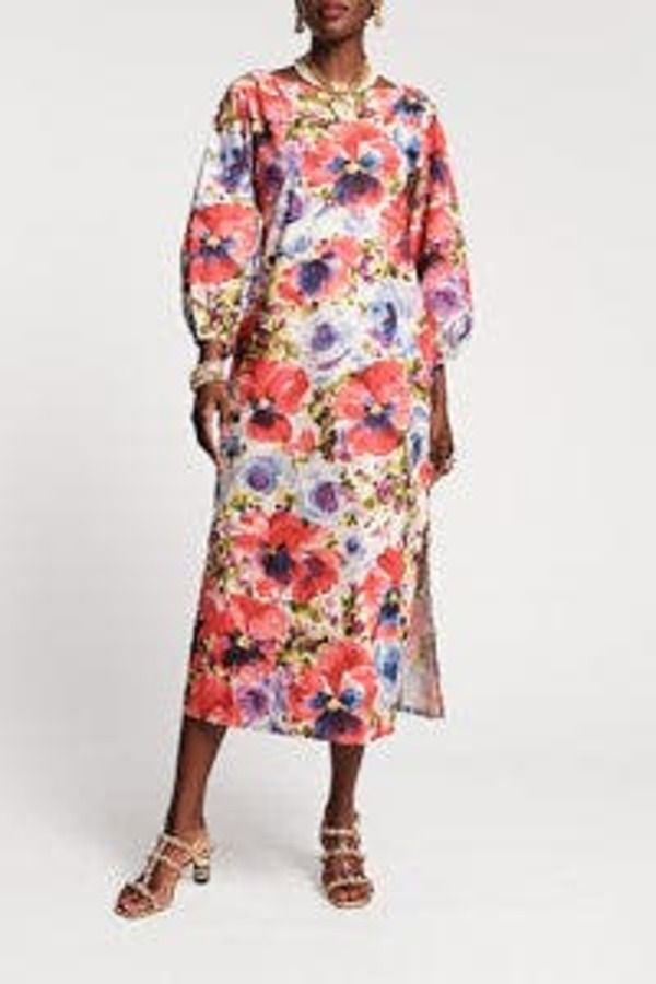 フランセスバレンタイン レディース ボトムス カジュアルパンツ マキシワンピース マキシ Frances Valentine Minnow Maxi Dress PinkPurpleMulti ピンク