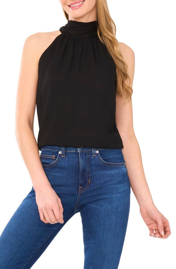 セセ レディース トップス シャツ ホルター CeCe Halter Neck Yoryu Top Rich Black ブラック 17,140円