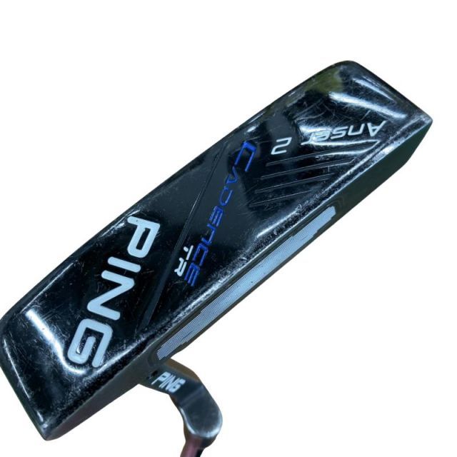 【中古】 ピン CADENCE TR Anser 2(黒)(長さ調整機能付き) パター PT スチール (フレックスその他) メンズ 男性用 右利き 右用 Cランク ゴルフクラブ