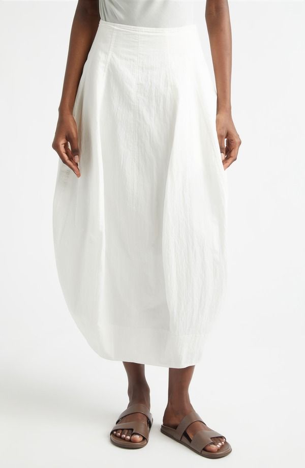 エーエルシー レディース ボトムスカート コットン ALC Veda Cotton Blend Bubble Skirt Bone China 73,040円