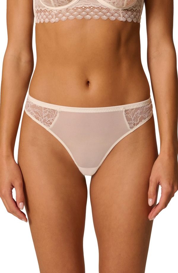 シモーヌペレール レディース アンダーウェア パンツ Simone Perele Radieuse Tanga Ivory アイボリー 17,985円
