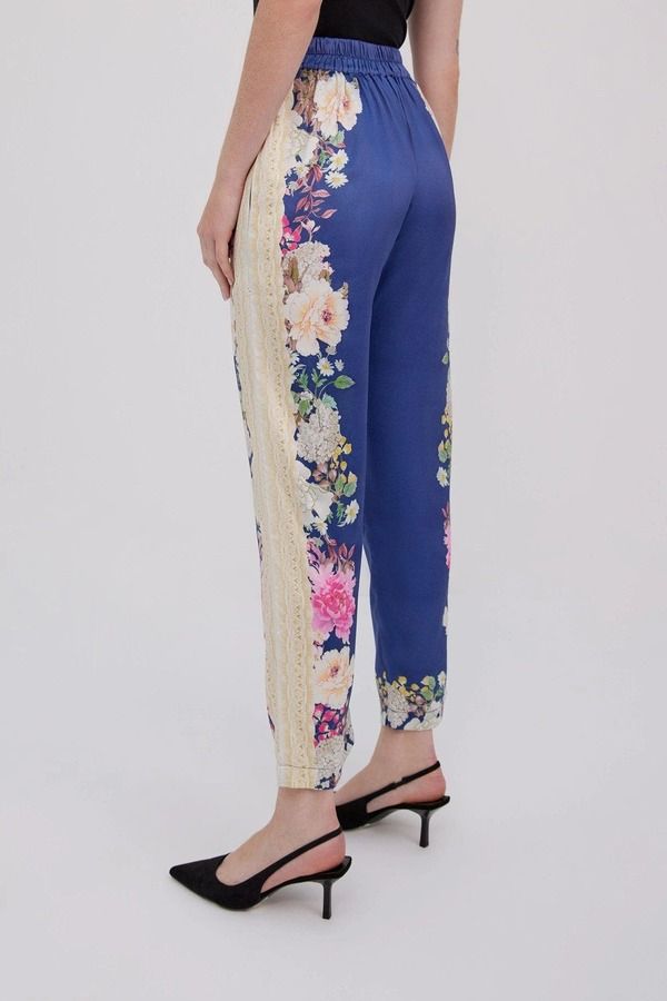 レシュマ レディース ボトムス レギンス パンツ RAISHMAmora Blue Trousers Blue ブルー