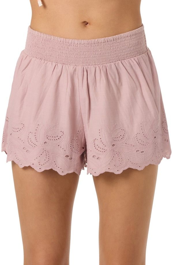 オニール レディース ボトムス ハーフパンツ・ショーツ ショートパンツ ONeill Annaleeyelet Waist Shorts Orchid