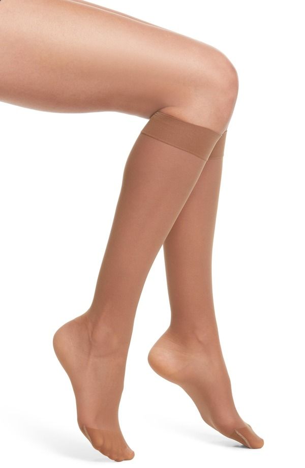 アイテムエムエイト レディース アンダーウェア 靴下 シアー ITEM6 Sheer Compression Knee High Socks Milk Chocolate チョコレート