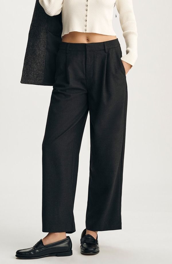 マーヴィ ジーンズ レディース ボトムス レギンス プリーツ パンツ Mavi Jeans Pleated Pants Antrasit Melange
