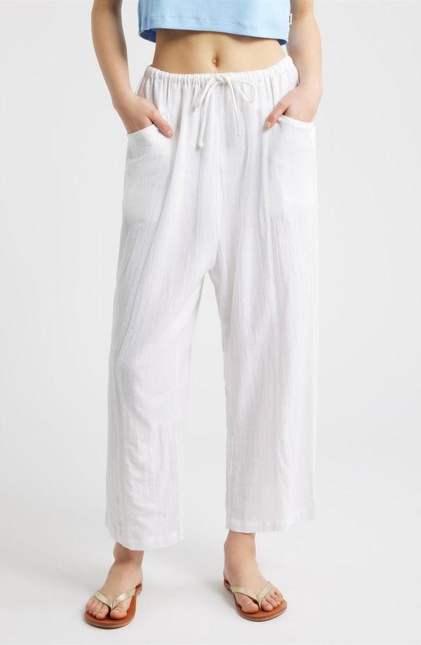 リップカール レディース ボトムス レギンス 
2000
パンツ Rip Curl Vibe Surf Barreleg Drawstring Pants White ホワイト
