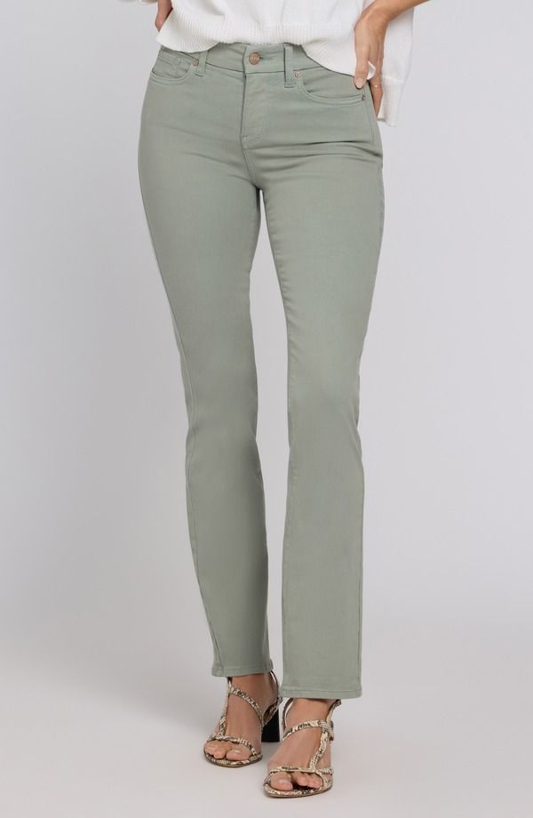 エヌワイディージェイ レディース ボトムス デニムパンツ ストレート ジーンズ NYDJ Marilyn Waist Match Straight Leg Jeans Mistletoe