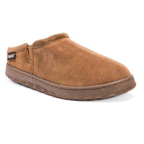 ムクルクス メンズ シューズ サンダル スエード MUK LUKS Matt Suede Clog Slipper Tan タン