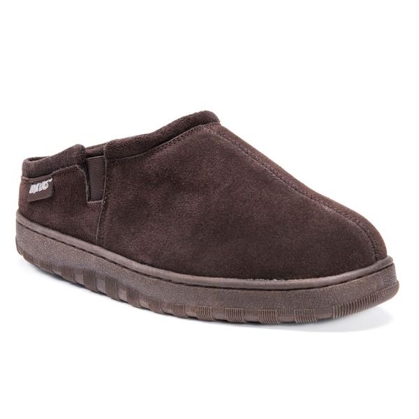 ムクルクス メンズ シューズ サンダル スエード MUK LUKS Matt Suede Clog Slipper Chocolate チョコレート