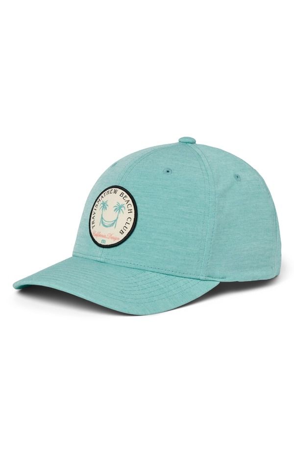 トラビスマヒュー メンズ アクセサリー 帽子 キャップ TravisMathew Beach Club Snapback Ball Cap Heather Bright Aqua ヘザー
