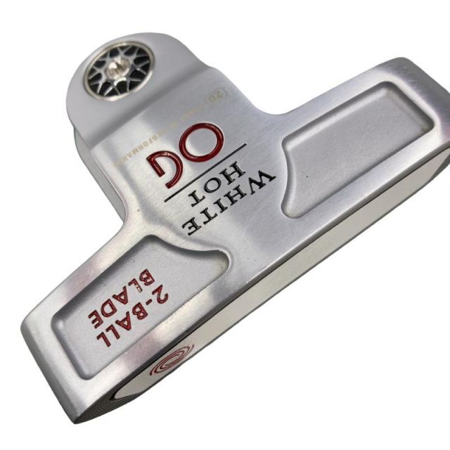 【中古】 オデッセイ WHITE HOT 2 BALL BLADE 33インチ パター PT スチール (フレックスその他) メンズ 男性用 右利き 右用 Cランク ゴルフクラブ
