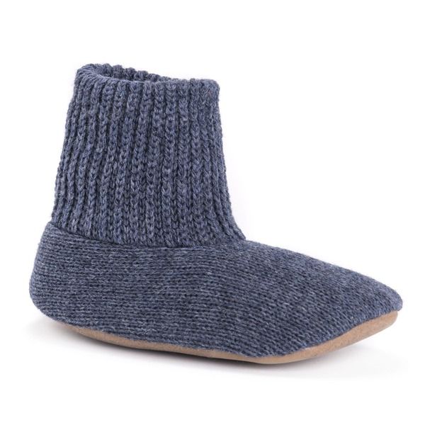 ムクルクス メンズ シューズ サンダル MUK LUKS Morty Ragg Woll Slipper Sock Denim デニム
