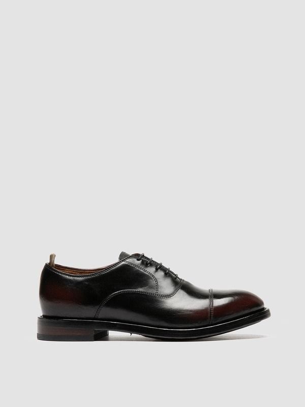 オフィチーネクリエイティブ メンズ シューズ オックスフォード レザー Officine Creative Temple 001 Leather Oxford Shoes Burgundy バーガンディ