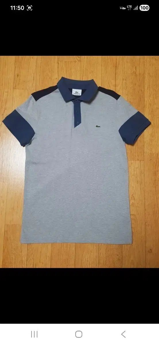 (正規品 新品級)ラコステ 機能性 涼しい 半袖 カラーTシャツ 95
