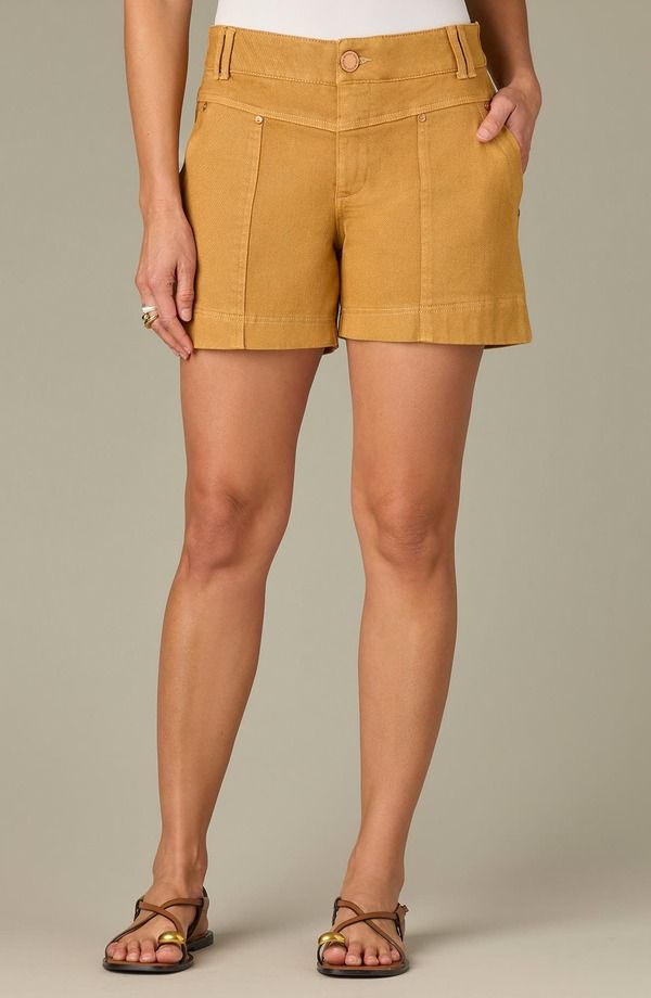 ウィットウィズダム レディース ボトムス ハーフパンツ・ショーツ ハイウエスト ショートパンツ Wit Wisdom VYoke High Waistwill Shorts Candyam