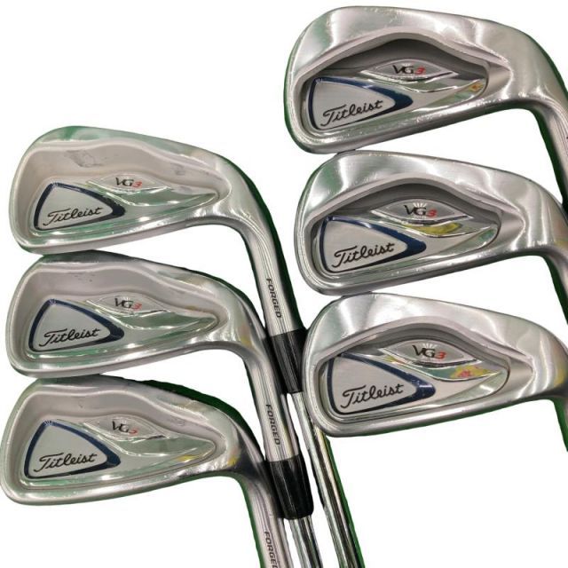 【中古】 タイトリスト Titleist VG3(2014) 6S アイアンセット IR NS PRO 950GH (フレックスS) メンズ 男性用 右利き 右用 Cランク ゴルフクラブ