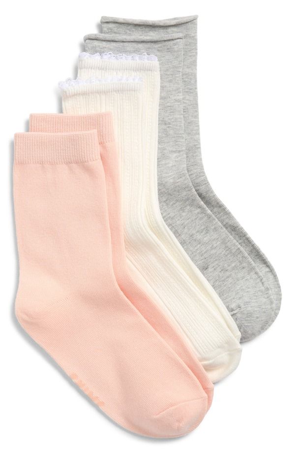 スキムズ レディース アンダーウェア 靴下 SKIMS Assorted 3Pack Textured Crew Socks Marble Primrose Multi マルチカラー