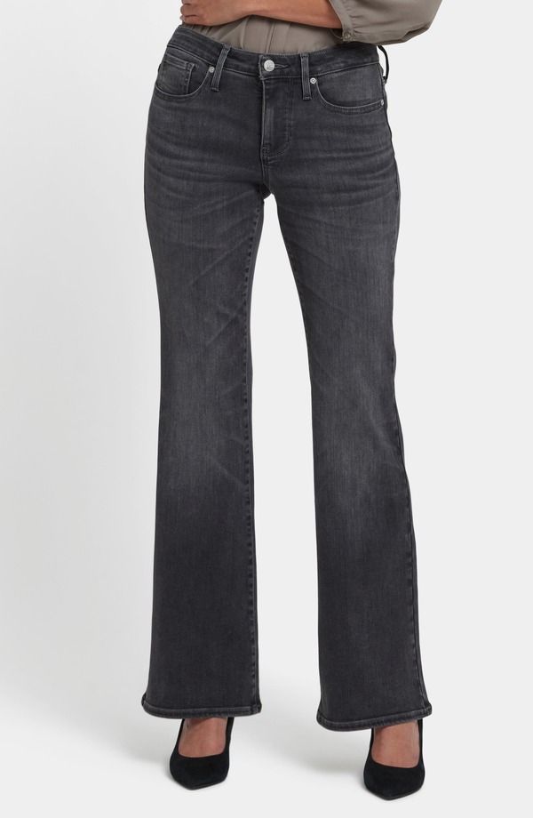 エヌワイディージェイ レディース ボトムス デニムパンツ ジーンズ NYDJ Ava Mid Rise Flare Jeans Gloomy Marais