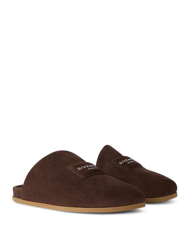 ジバンシー メンズ シューズ サンダル レザー Givenchy Mens Leather Mules Dark Brown ブラウン
