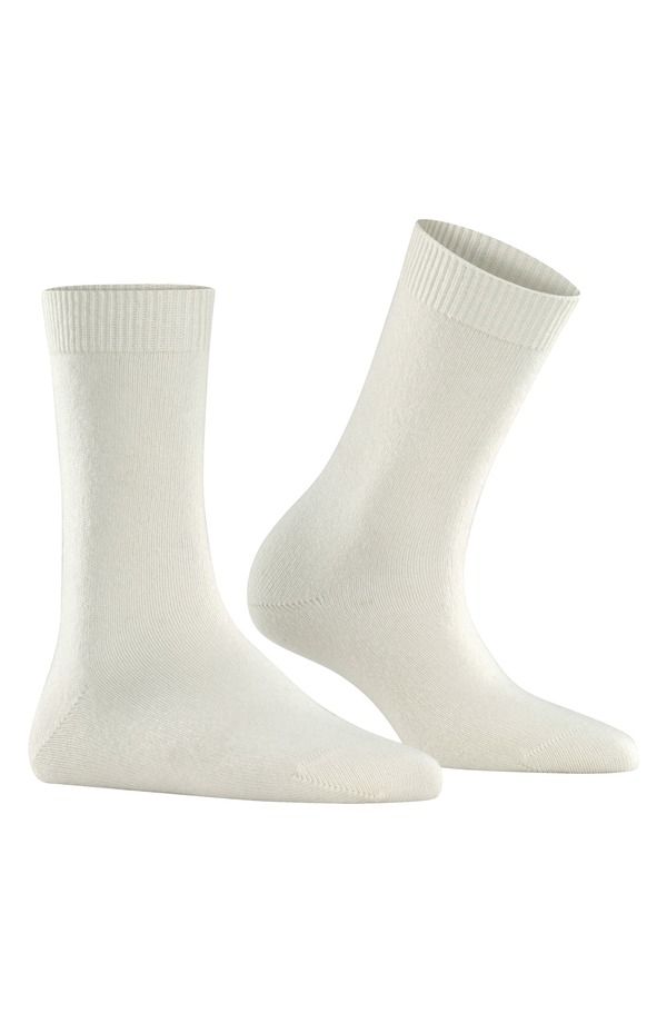 ファルケ レディース アンダーウェア 靴下 Falke Cosy Crew Socks Off White オフホワイト