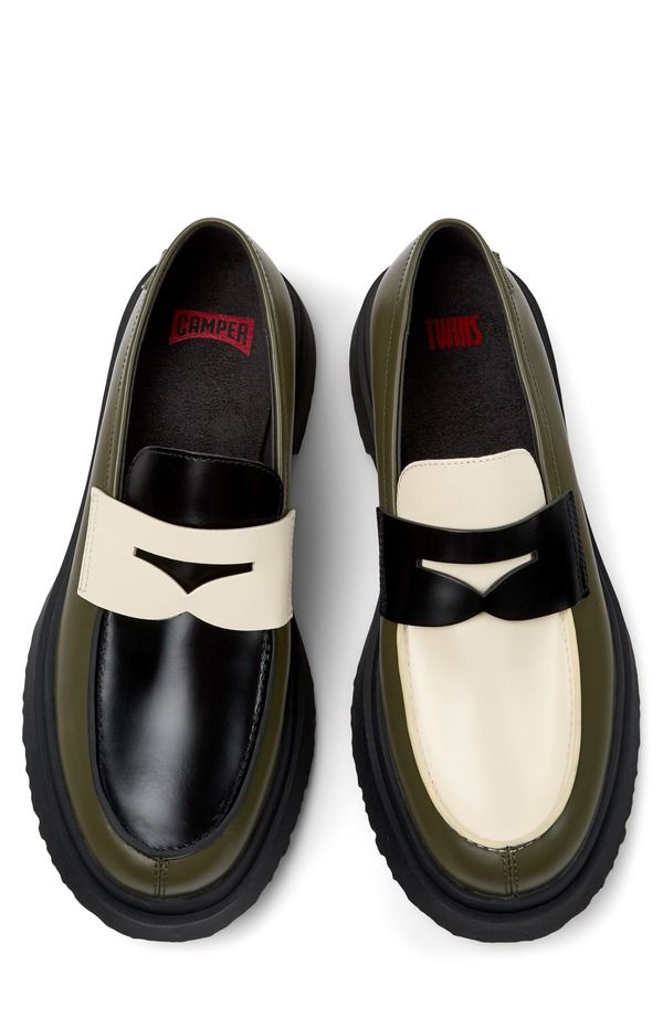 カンペール メンズ シューズ ローファー Camper Walden Twins Mismatched Penny Loafer Multi Assorted マルチカラー