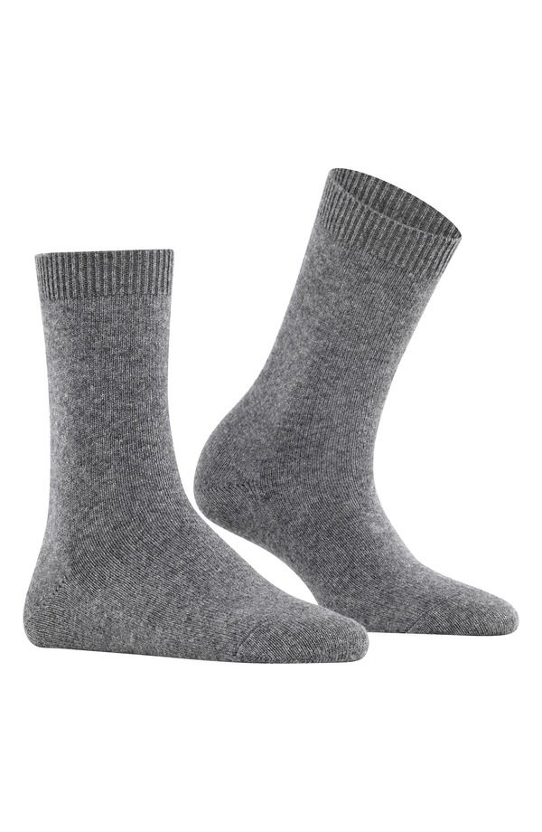 ファルケ レディース アンダーウェア 靴下 Falke Cosy Crew Socks Light Grey グレー 9,865円