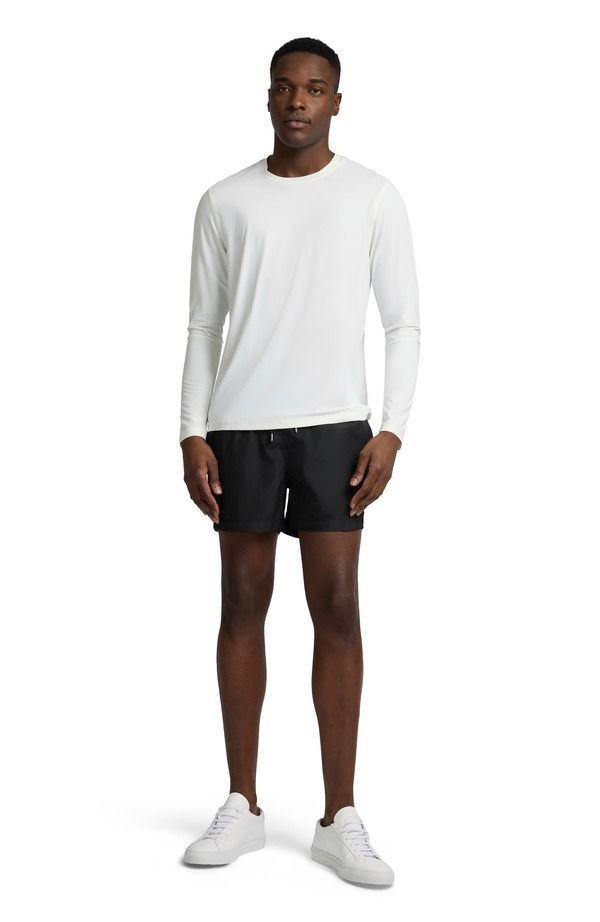 オニア メンズ アウター パーカー・スウェット ナイロン Onia Stretch Nylon Rash Guard White ホワイト