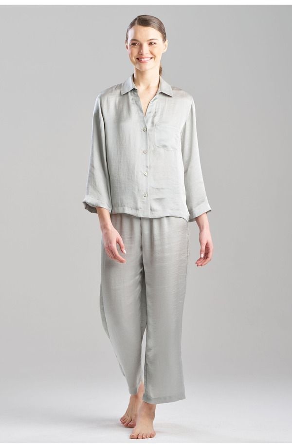ナトリ レディース アンダーウェア ナイトウェア Natori ASHLEY Iconotch PJ Set Celadon