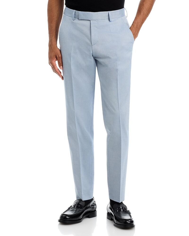 ボス メンズ ボトムス カジュアルパンツ スリムフィット BOSS Wenten Extra Slim Fit Suit Pants Open Blue ブルー