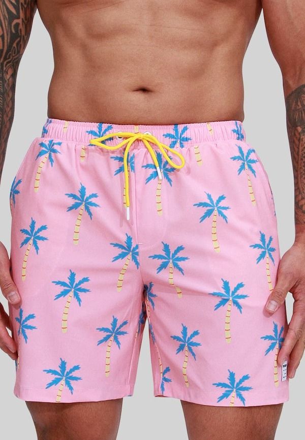 モスマン メンズ 水着 ハーフパンツ・ショーツ ショートパンツ Mosmann Australia Menswim Shorts Pink ピンク
