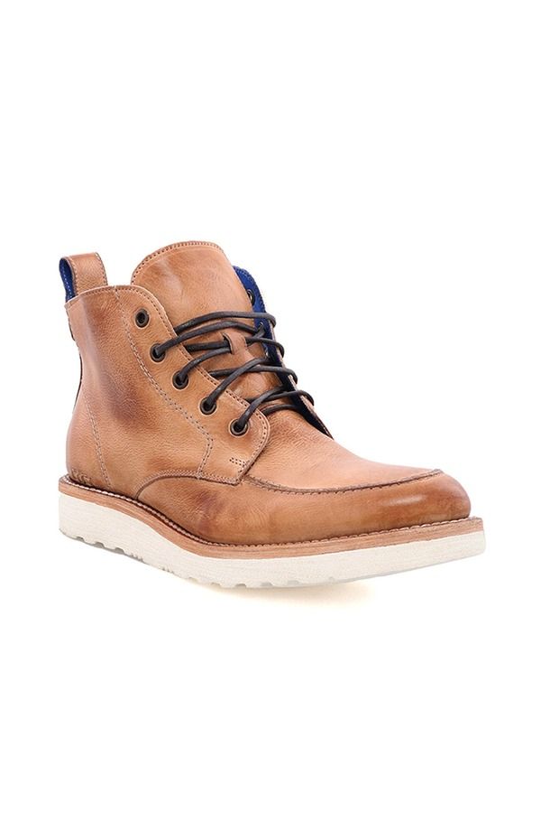 ベッドステュ メンズ シューズ ブーツ・レインブーツ Bed Stu Lincoln Refined Utility Bootan Rustic タン