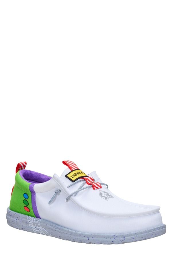 ヘイデュード メンズ シューズ スリッポン・ローファー Hey Dude x Toy Story Wally Buzz Lightyear SlipOn Green Multi グリーン