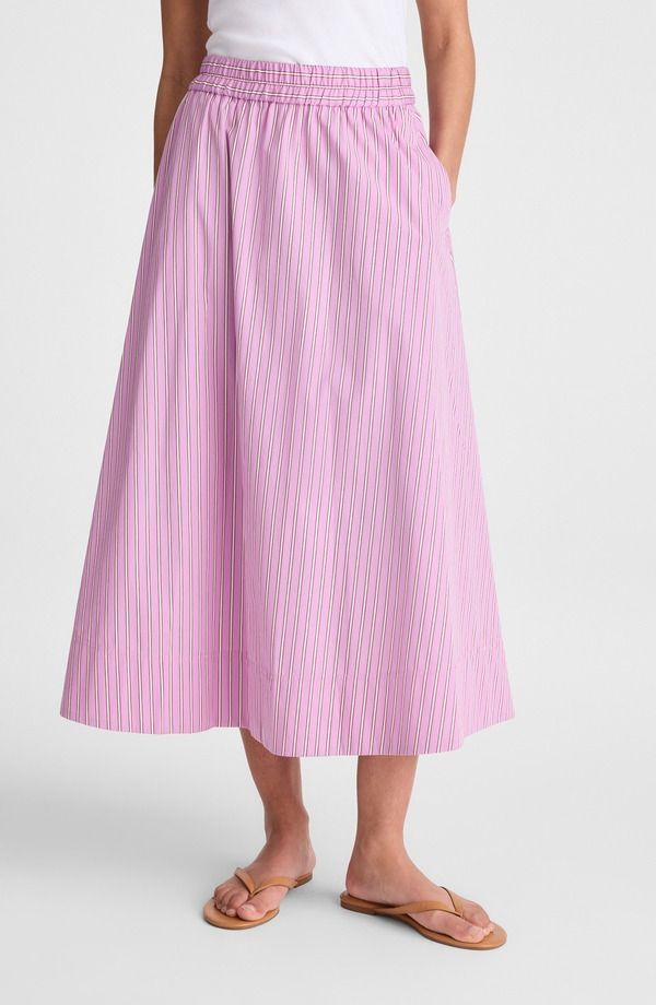 メイドウェル レディース ボトムスカート ミディ コットン Madewell Circle Cotton Poplin Midi Skirt Warm Wisteria 28,350円