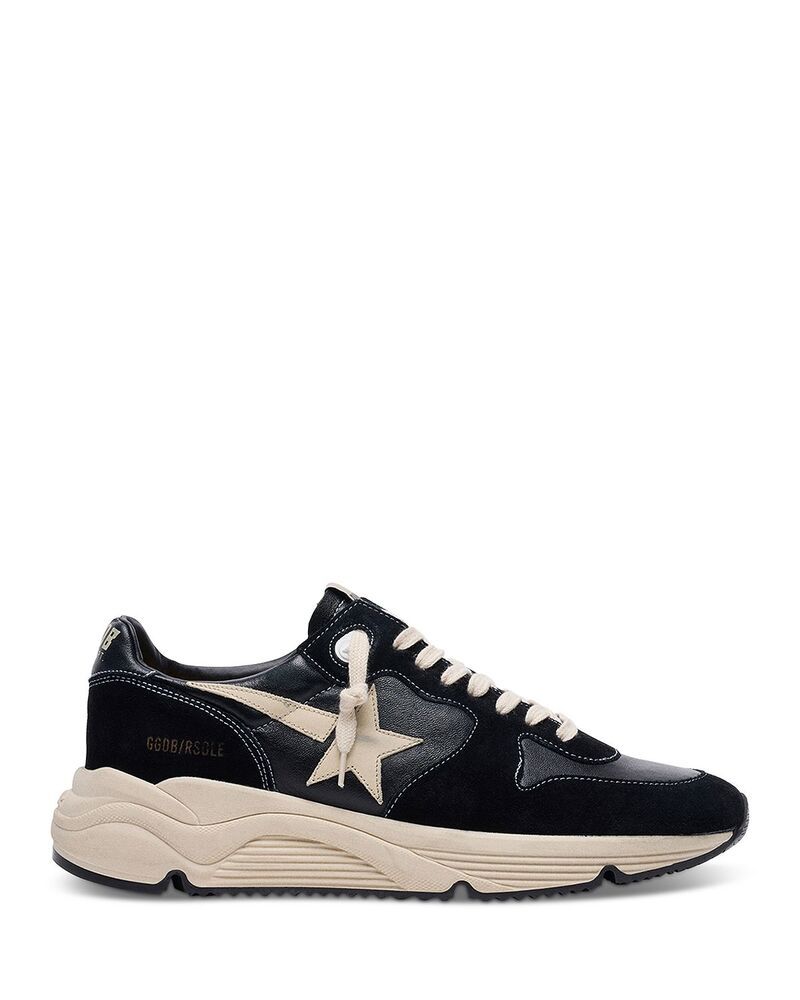 ゴールデングース メンズ シューズ スニーカー Golden Goose Mens Nappa Running Sole Sneaker Black White ホワイト