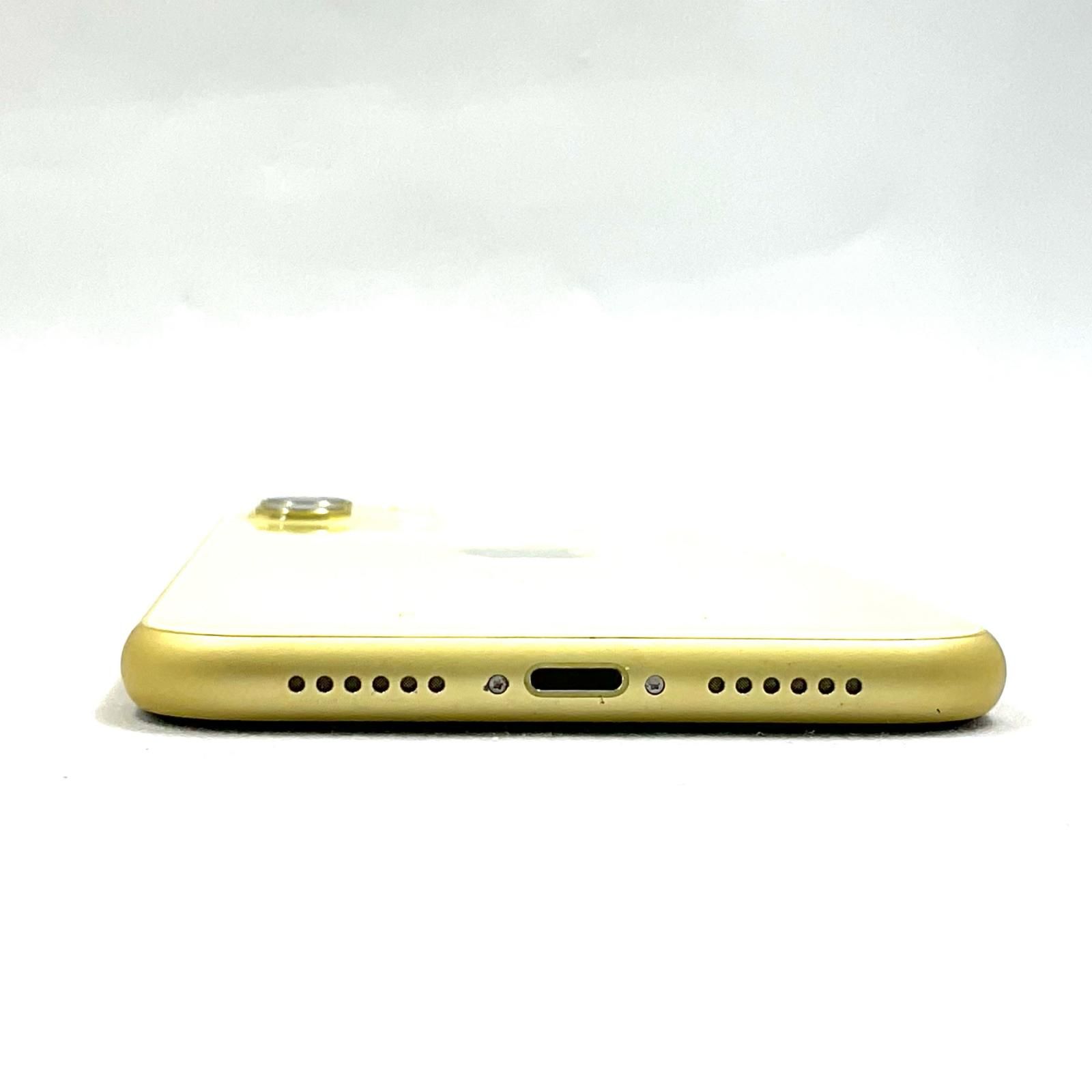 安い，本物保証】 iPhone 11 128GB イエロー SIMフリー 白ロム 動作