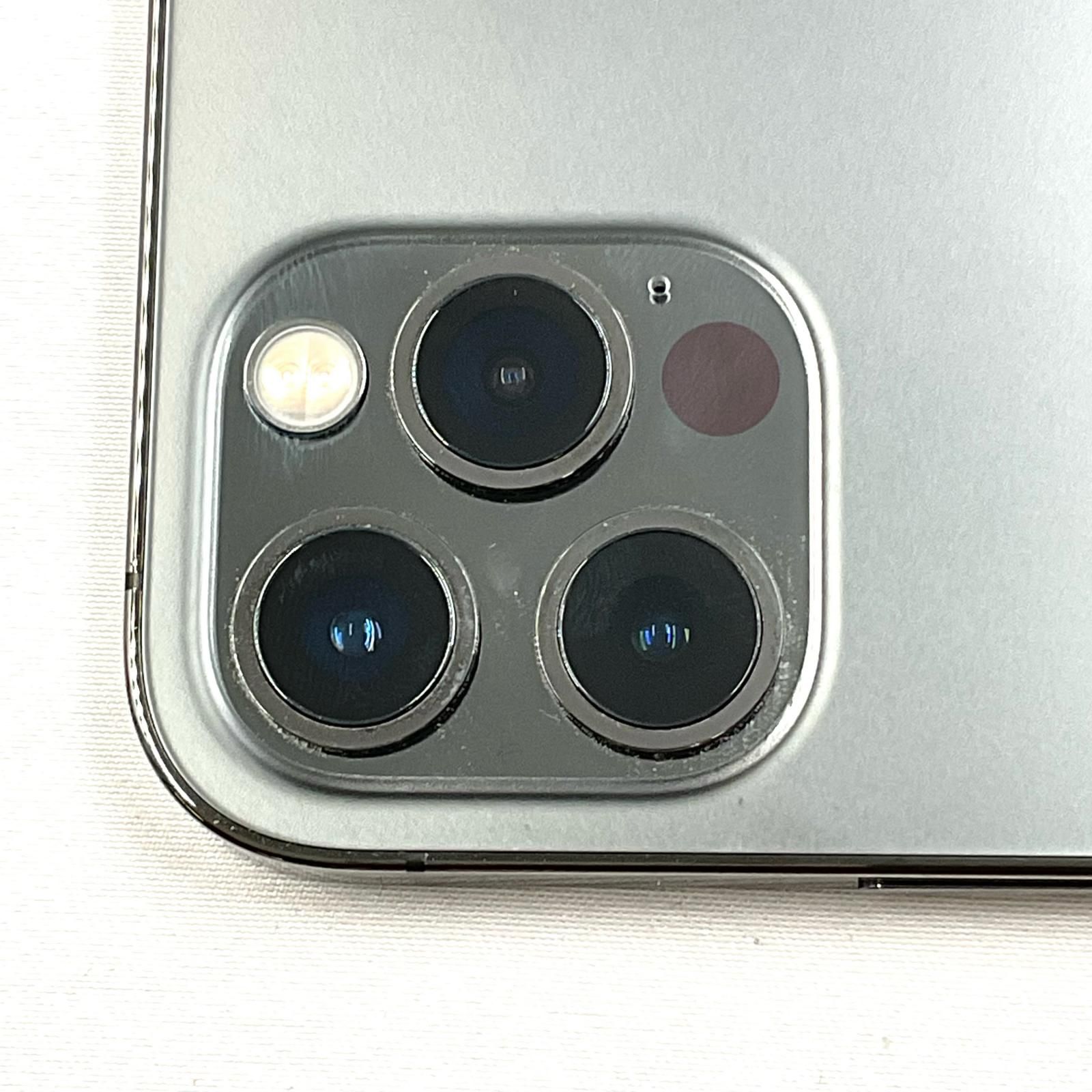 iPhone 12 Pro 256GB グラファイト docomo SIMフリー 白ロム 動作確認