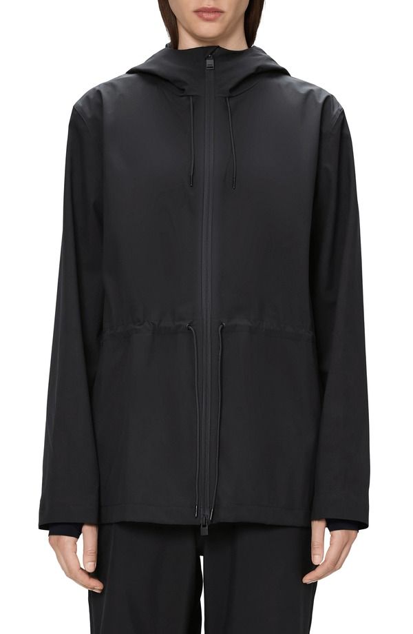レインズ レディース アウター ジャケット・ブルゾン Rainsuva Hardshell Waterproof Hooded Rain Jacket Black ブラック