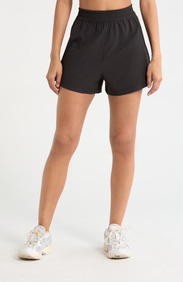 ゼラ レディース ボトムス ハーフパンツ・ショーツ ハイウエスト ショートパンツ Zellatlas High Waist Daily Shorts Black ブラック