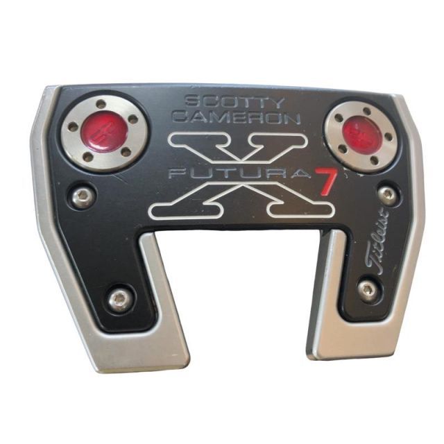 【中古】 タイトリスト SCOTTY CAMERON FUTURA X7 34インチ パター PT スチール (フレックスその他) メンズ 男性用 右利き 右用 Cランク ゴルフクラブ