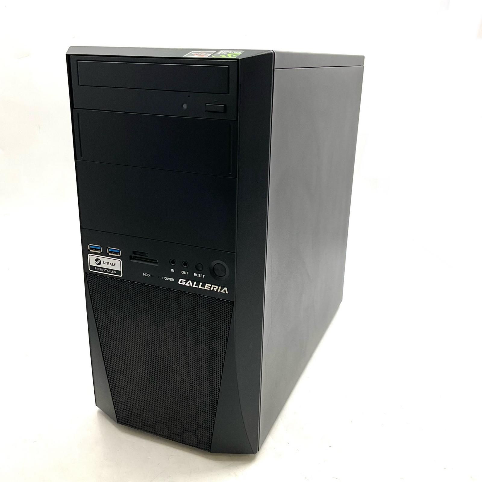 全額返金保証】【最速発送】GALLERIA ゲーミングデスクトップPC RT5
