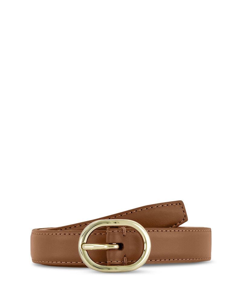 ヴィンス レディース アクセサリー ベルト レザー Vince Womenstitched Leather Belt Black ブラック