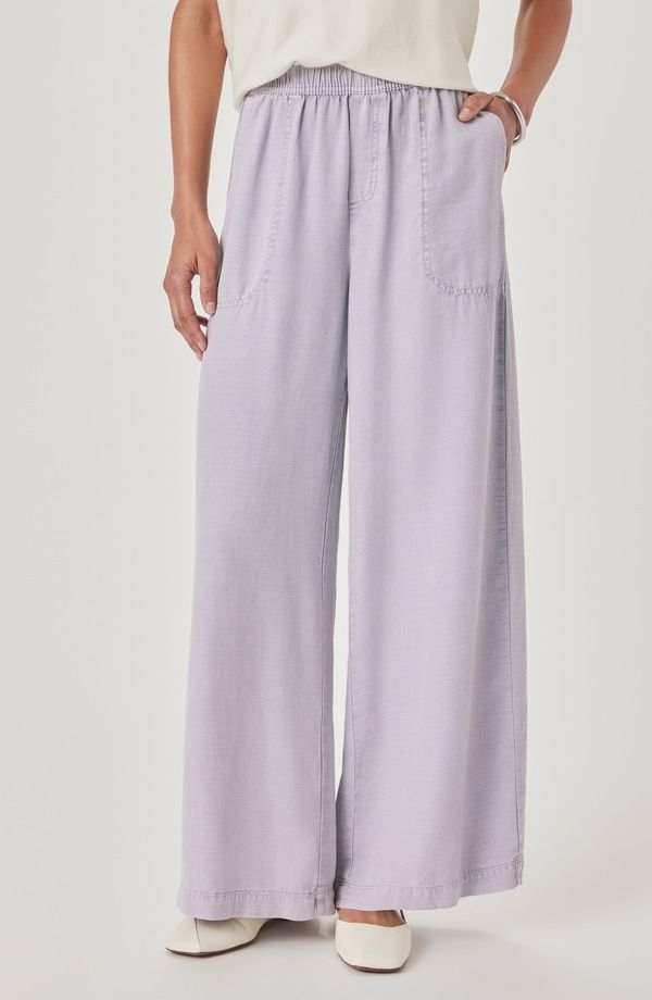 スプレンディット レディース ボトムス レギンス パンツ Splendid Angie Palazzo Pants Lavender Purple パープル